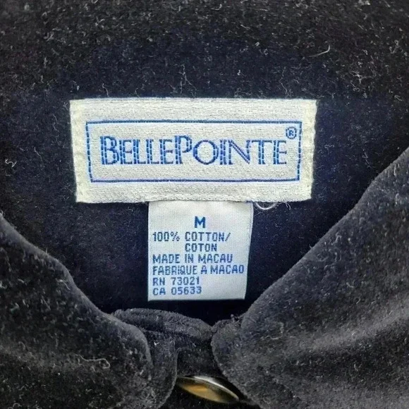 Vintage Bellepointe Christmas Lights Blazer Jacket Women's Size Medium - Picture 6 of 7